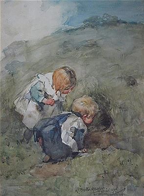 THE YOUNG EXPLORERS by Hannah C Preston Macgoun - Auction record, sale price, and art valuation. Compare with similar artists and explore comparable artworks.