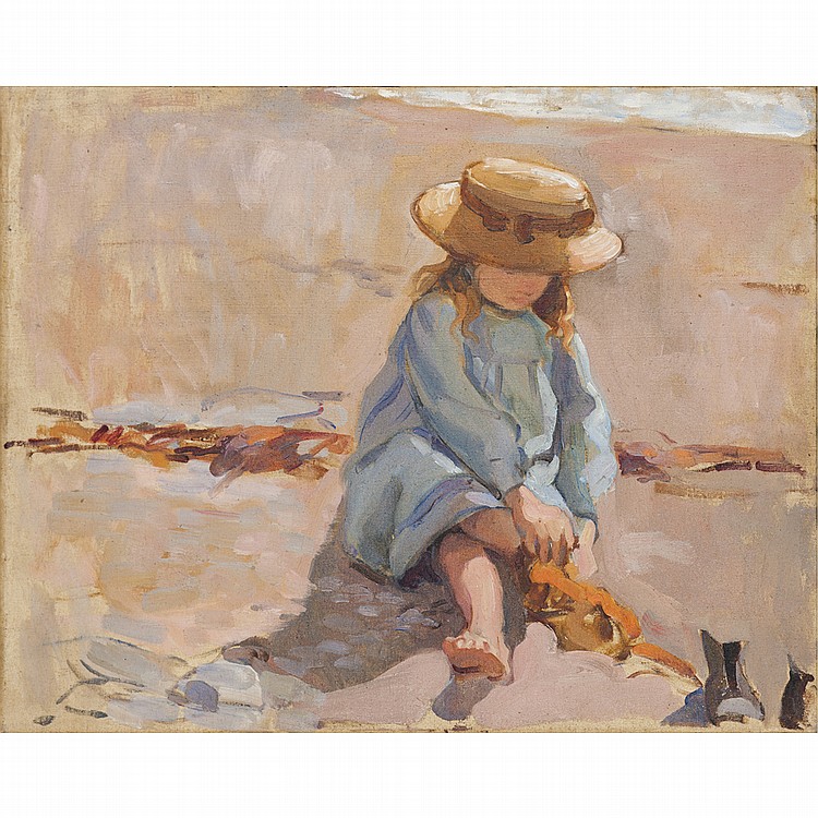 BOOTS OFF ON THE BEACH
