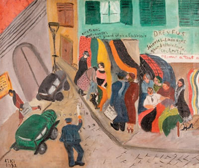 LE MARCHÉ AUX SOIERIES À PARIS