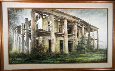 A haunting old Southern gothic home