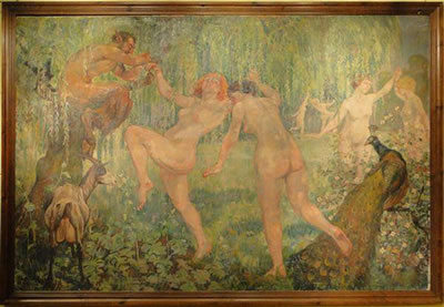 Farandole avec Paon by Raphael Dubois - Auction record, sale price, and art valuation. Compare with similar artists and explore comparable artworks.