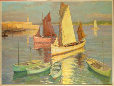 Sample artwork by Fernand Lienaux (1897 - 1980), known for painting - View similar artists and auction records