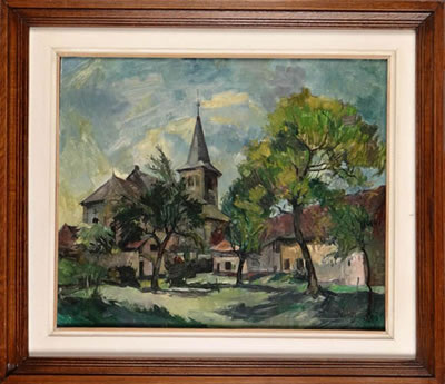 Vue de Gaurain Ramecroix by Maurice Peltier - Auction record, sale price, and art valuation. Compare with similar artists and explore comparable artworks.
