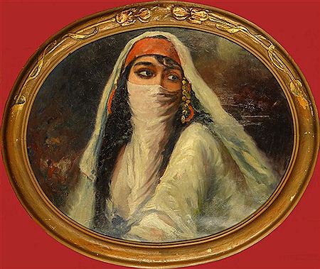 Portrait de femme orientale