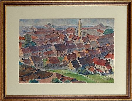 Mon coron Quaregnon by Edmond Dubie - Auction record, sale price, and art valuation. Compare with similar artists and explore comparable artworks.