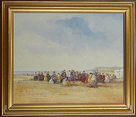 Femmes aux ombrelles by Berend Van der Bruggen - Auction record, sale price, and art valuation. Compare with similar artists and explore comparable artworks.