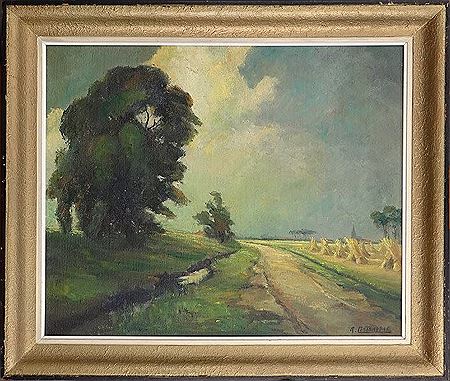 Paysage campagnard by Auguste Costenoble - Auction record, sale price, and art valuation. Compare with similar artists and explore comparable artworks.