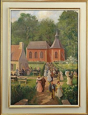 La chapelle du bois à Houdeng-Goegnies