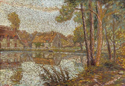 Automne by Fernand Laval - Auction record, sale price, and art valuation. Compare with similar artists and explore comparable artworks.