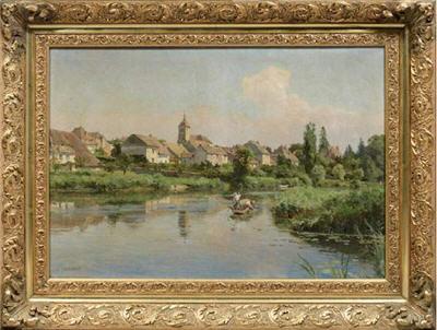 Vue de Rigny-sur-Saône