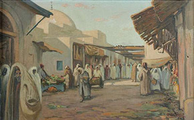 Marché à Tunis