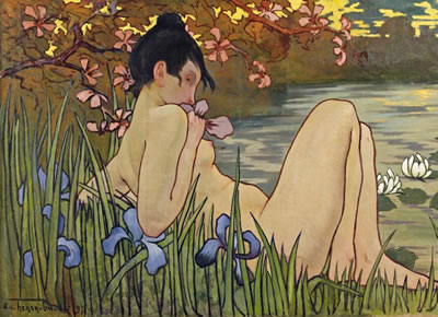 Artwork by Edouard Louis Henry-Baudot