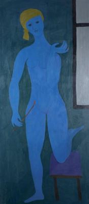 La femme-peintre, 1951