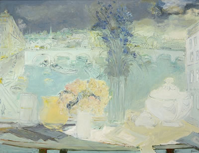 Sample artwork by Jean Fusaro (Born 1925), known for oil and watercolor painting, drawing - View similar artists and auction records