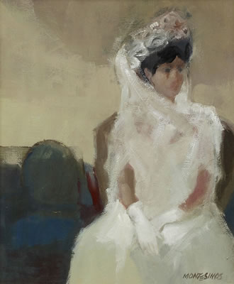 La Novia by Ricardo Montesinos - Auction record, sale price, and art valuation. Compare with similar artists and explore comparable artworks.