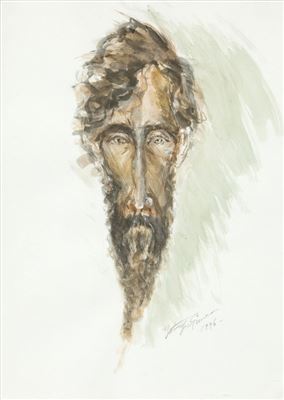 Portrait of Shimon Yotsuya: Self-Portrait (sold with 126A; set of 2)