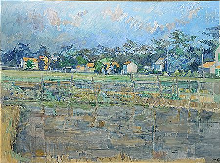 Oyster Beds, Marennes