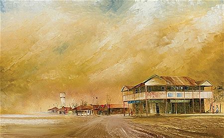 Cunumulla - Eliangowan Hotel by Maynard Waters - Auction record, sale price, and art valuation. Compare with similar artists and explore comparable artworks.