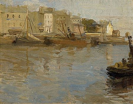 Untitled - French Port Scene