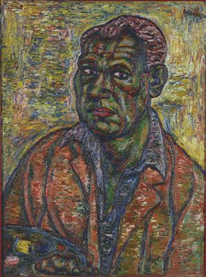 Portrait of Tibor Wiener: Self-portrait