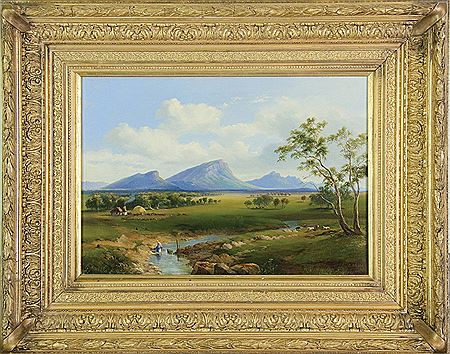 Mount Abrupt and the Grampians, 1863 by Nicholas Chevalier - Auction record, sale price, and art valuation. Compare with similar artists and explore comparable artworks.