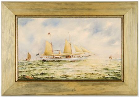 Sample artwork by Algernon Yockney (1843 - 1912), known for painting - View similar artists and auction records
