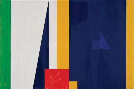 Who's Afraid of Red, Yellow, Blue and Green by Robert Jacks - Auction record, sale price, and art valuation. Compare with similar artists and explore comparable artworks.