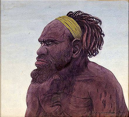 Chingu-Pintubi Tribesman (1965)
