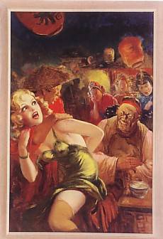 Original Menace Cover for Spicy Adventures by Harry V Parkhurst - Auction record, sale price, and art valuation. Compare with similar artists and explore comparable artworks.