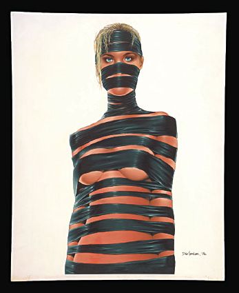 Sample artwork by David Nestler (Born 1954), known for illustration-pin-up-girls - View similar artists and auction records