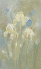 Pale yellow iris by Mary Davis - Auction record, sale price, and art valuation. Compare with similar artists and explore comparable artworks.