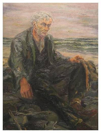 Sample artwork by Charlotte Mish (1903 - 1974), known for figure, landscape, coastal painting - View similar artists and auction records