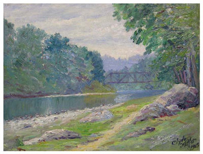 Clyde Leon Keller - artist photo for art wanted listing (Portland, OR)