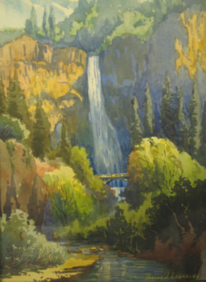 MULTNOMAH FALLS, OREGON