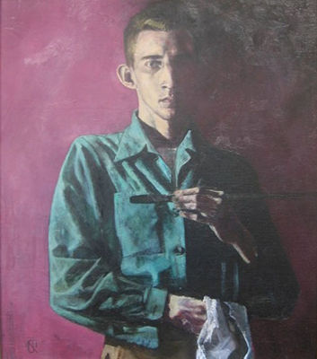 Portrait of Bennet Norrbo: Self-portrait