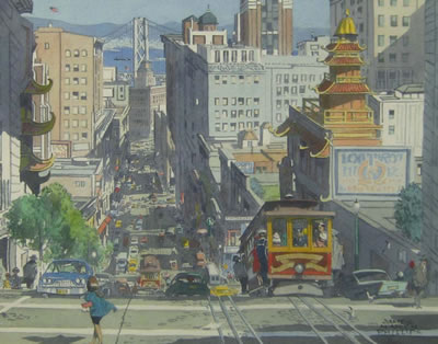San Francisco street scene