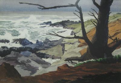 Rocky Northwest beach by Menalkas Selander - Auction record, sale price, and art valuation. Compare with similar artists and explore comparable artworks.