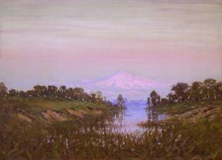 Mountain at Sunset by Charles (CC) McKim - Auction record, sale price, and art valuation. Compare with similar artists and explore comparable artworks.