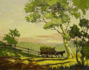 Summer Afternoon by Donald Schaffer - Auction record, sale price, and art valuation. Compare with similar artists and explore comparable artworks.