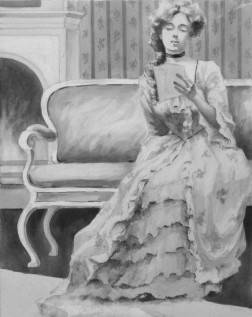 The Letter by Myna Russell - Auction record, sale price, and art valuation. Compare with similar artists and explore comparable artworks.
