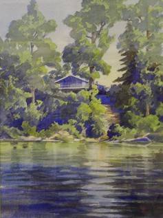 Our House from River