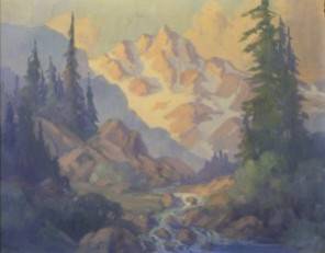In the Rockies by Maude Wanker - Auction record, sale price, and art valuation. Compare with similar artists and explore comparable artworks.