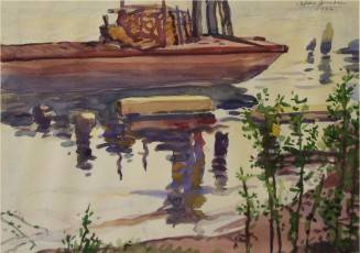 Waterfront, Portland by Alda Jourdan - Auction record, sale price, and art valuation. Compare with similar artists and explore comparable artworks.