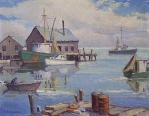 Harbor Scene