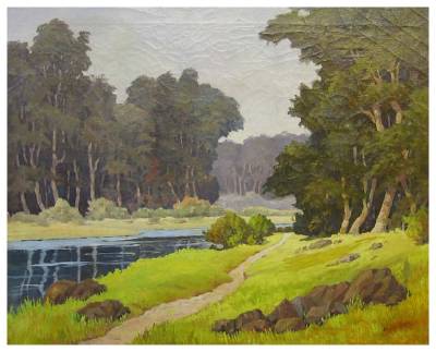 NW landscape with river