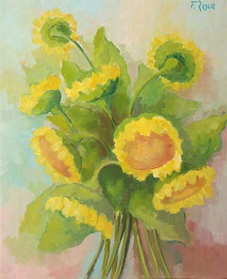 Girasoli by Franco Resca - Auction record, sale price, and art valuation. Compare with similar artists and explore comparable artworks.