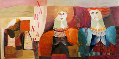 Figura con sari sari