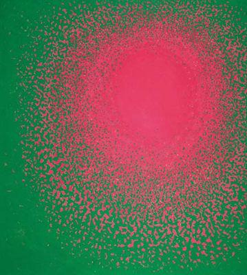 Rosso su verde