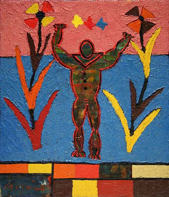 Sample artwork by Piero Maggione (1931 - 1995), known for paintings - View similar artists and auction records