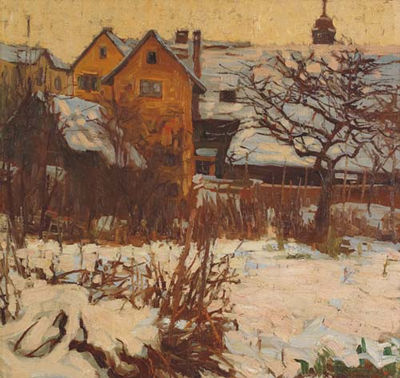 Alte Hauser by Raffaele De Grada - Auction record, sale price, and art valuation. Compare with similar artists and explore comparable artworks.
